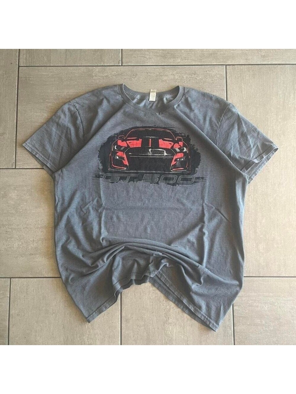 FORD MUSTANG GT500 grey T-shirt #mustang #car